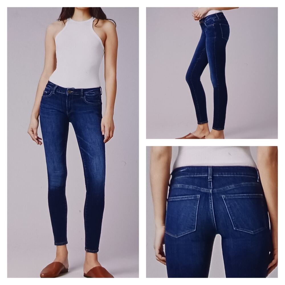 DL1961 Emma Power Leggings Albany  EUC $168 Size 28  J1269